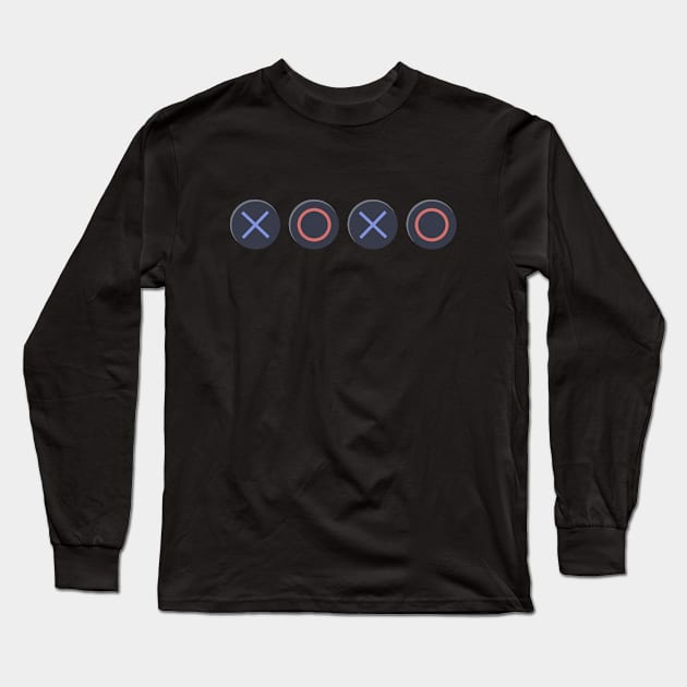 XOXO Game Lovers Long Sleeve T-Shirt by vo_maria